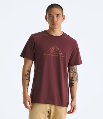 T-shirt à manches courtes Evolution Mtn Base pour homme — Graphique
