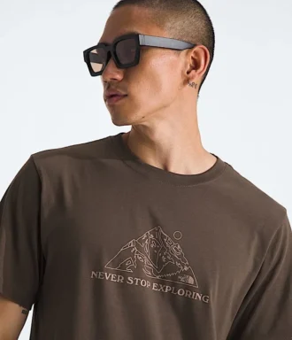 T-shirt à manches courtes Evolution Mtn Base pour homme — Graphique