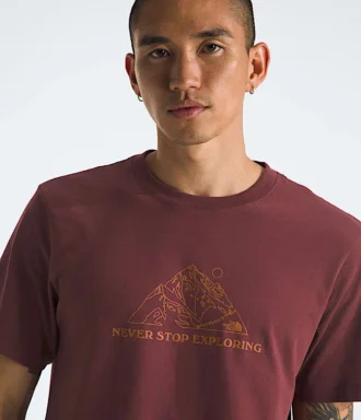 T-shirt à manches courtes Evolution Mtn Base pour homme — Graphique
