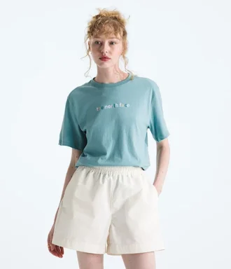 T-shirt à manches courtes Evolution Proud pour femme — Graphique