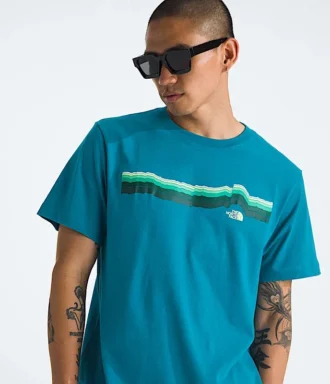 T-shirt à manches courtes Evolution Tequila Sunrise pour homme — Graphique