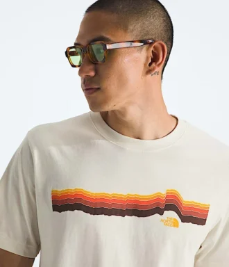 T-shirt à manches courtes Evolution Tequila Sunrise pour homme — Graphique