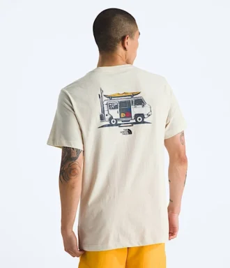 T-shirt à manches courtes Evolution Van Life pour homme — Graphique