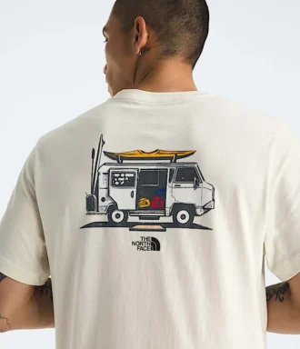 T-shirt à manches courtes Evolution Van Life pour homme — Graphique