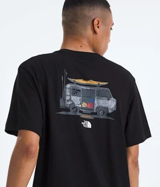 T-shirt à manches courtes Evolution Van Life pour homme — Graphique