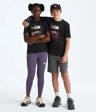T-shirt à manches courtes Landscapes pour garçons et filles