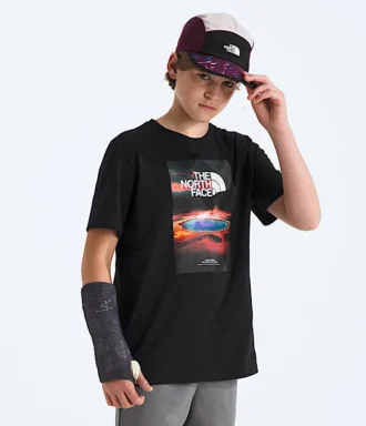 T-shirt à manches courtes Landscapes pour garçons et filles