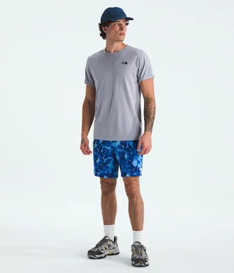 T-shirt à manches courtes pour homme en mélange de trois matières