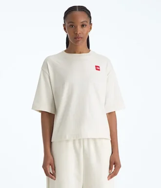 T-shirt à manches courtes TNF™ Red Box pour femme