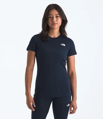 T-shirt à manches courtes TNF X Smartwool pour femme, en mélange mérinos 150