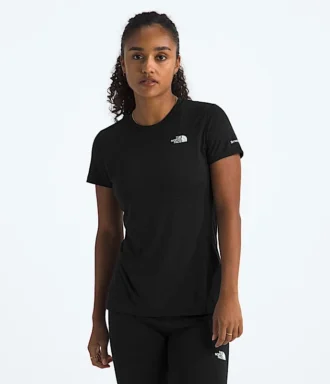 T-shirt à manches courtes TNF X Smartwool pour femme, en mélange mérinos 150