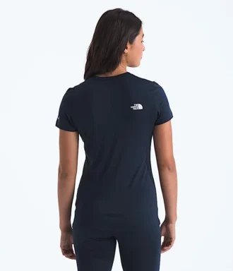 T-shirt à manches courtes TNF X Smartwool pour femme, en mélange mérinos 150