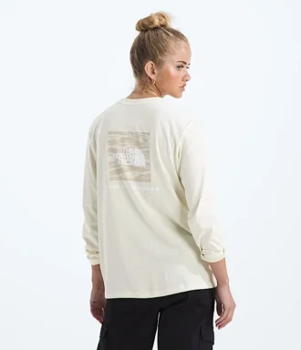T-shirt à manches longues Evolution Box NSE Fill Light pour femme — Imprimé graphique
