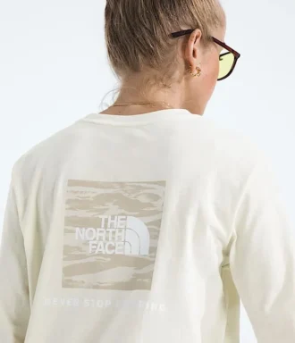T-shirt à manches longues Evolution Box NSE Fill Light pour femme — Imprimé graphique