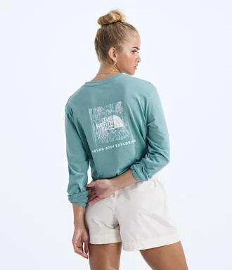 T-shirt à manches longues Evolution Box NSE Fill pour femme — Graphique