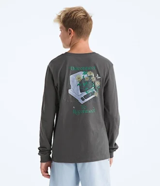 T-shirt à manches longues Evolution Disconnect pour garçons et filles — Graphique