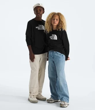 T-shirt à manches longues Evolution Half Dome pour garçons et filles