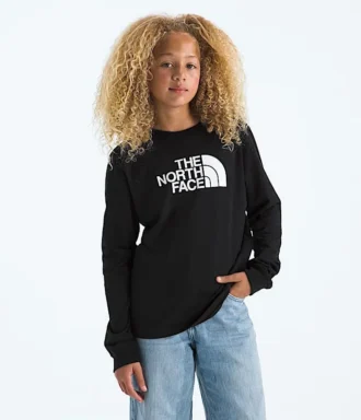 T-shirt à manches longues Evolution Half Dome pour garçons et filles