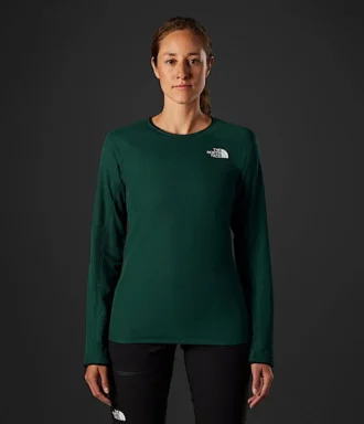 T-shirt à manches longues FUTUREFLEECE™ Crew pour femme de la série Summit