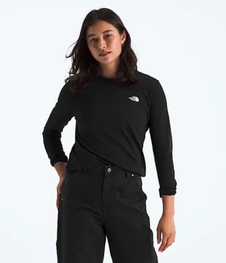 T-shirt à manches longues Simple Dome pour femme