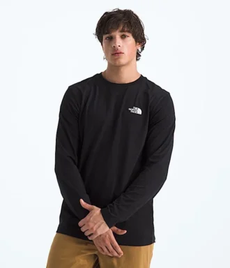 T-shirt à manches longues Simple Dome pour homme