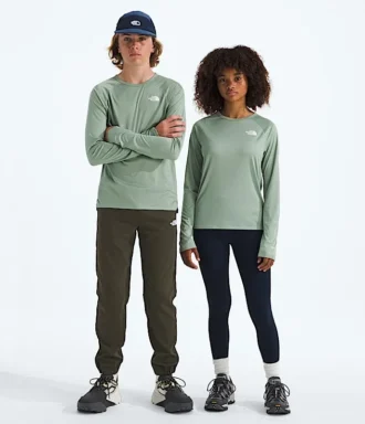 T-shirt à manches longues Sunriser pour garçons et filles