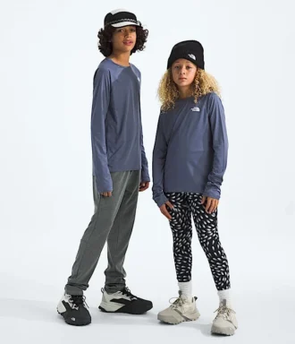 T-shirt à manches longues Sunriser pour garçons et filles