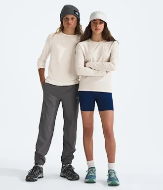 T-shirt à manches longues Sunriser pour garçons et filles