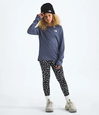 T-shirt à manches longues Sunriser pour garçons et filles