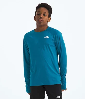 T-shirt à manches longues Sunriser pour garçons et filles