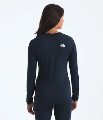 T-shirt à manches longues TNF X Smartwool pour femme, en mélange mérinos 150