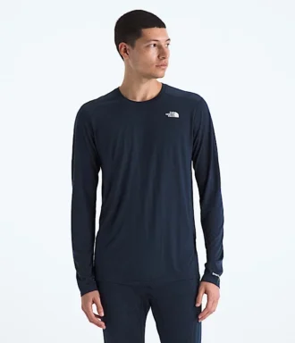 T-shirt à manches longues TNF X Smartwool pour homme, en mélange mérinos 150