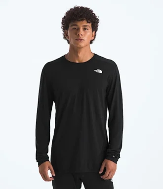 T-shirt à manches longues TNF X Smartwool pour homme, en mélange mérinos 150