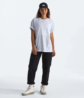 T-shirt oversize à manches courtes Evolution pour femme