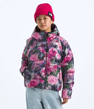 Veste à capuche North Down pour fille — Imprimé