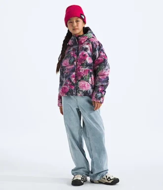 Veste à capuche North Down pour fille — Imprimé