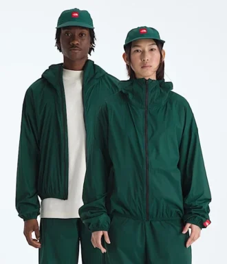 Veste coupe-vent à capuche TNF™ Red Box Packable pour homme