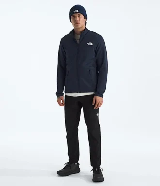 Veste à fermeture éclair intégrale en polaire Cedar Trail Grid pour homme