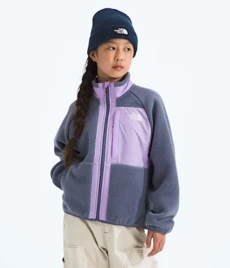 Veste à fermeture éclair intégrale Yumiori pour filles